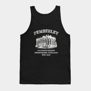 Pemberley Jane Austen Pride and Prejudice Darcy Tank Top